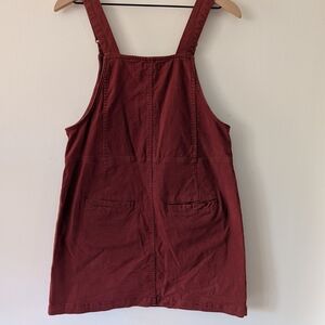 Toad And Co Organic Rust Pinafore Dress